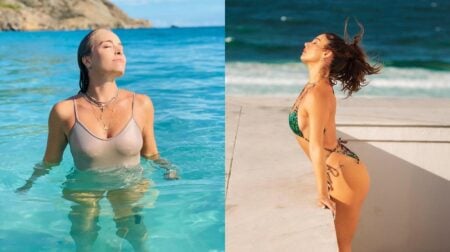 Angélica e mais famosas encantam com fotos no mar no dia de Iemanjá