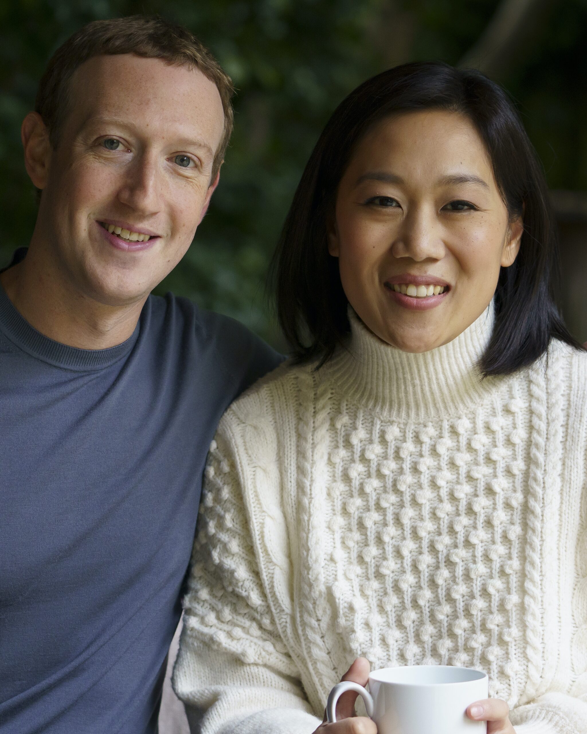 Mark Zuckerberg e Priscilla.