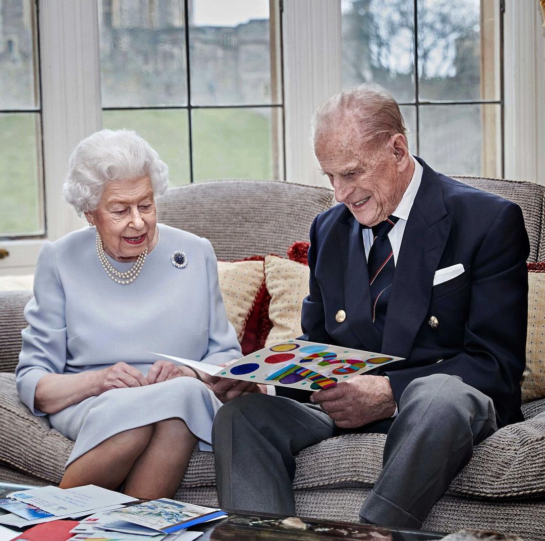 Rainha Elizabeth II e Príncipe Philip. 