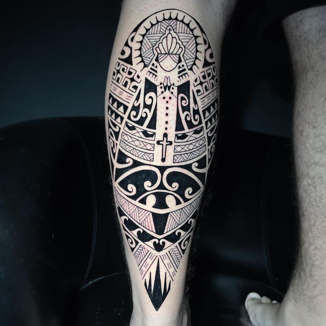 Tatuadores do Brasil - Maori feito por Gegê Zunzarren.
