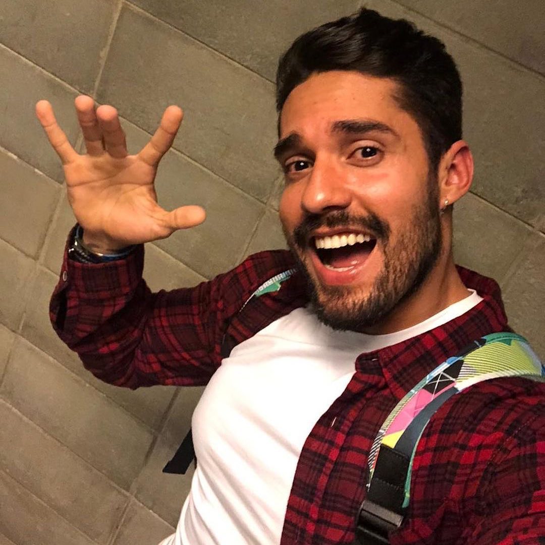 Primeira selfie do eliminado Bil. Primeira selfie do eliminado Bil.