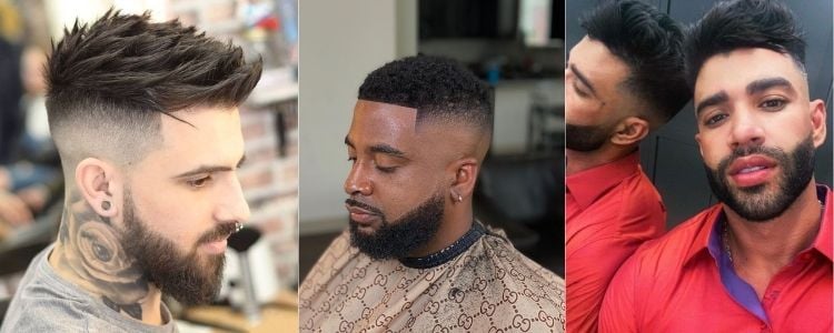 três opções de corte de cabelo masculino 2021 fade