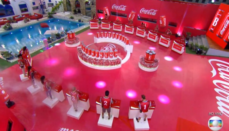 A terceira prova do líder do BBB 21 foi patrocinada pela Coca-Cola A terceira prova do líder do BBB 21 foi patrocinada pela Coca-Cola