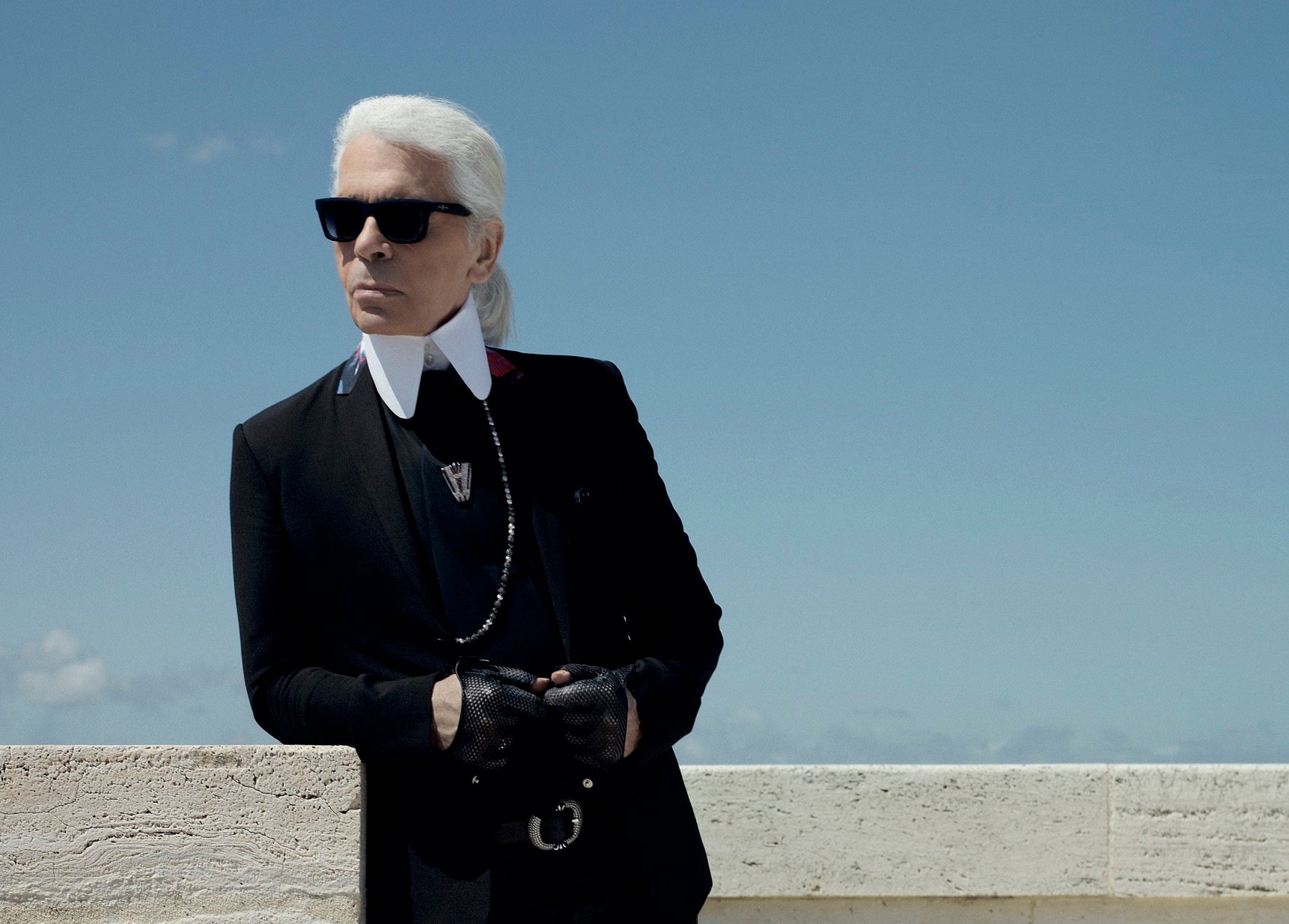 Karl Lagerfeld. Fonte: Prestige.