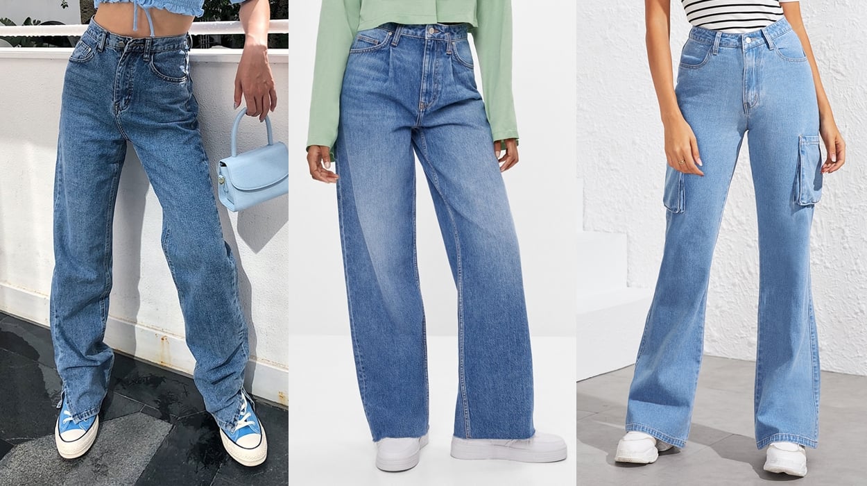 Calças jeans 2021.