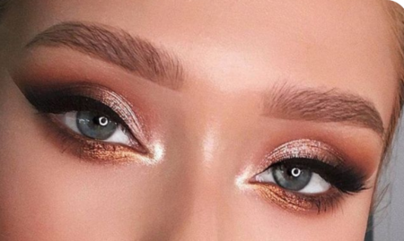 maquiagem olhos verdews
