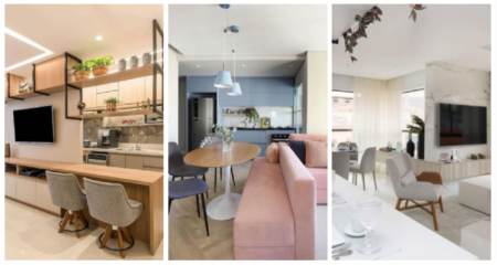 Cozinha integrada com sala: 31 formas de decoração para copiar