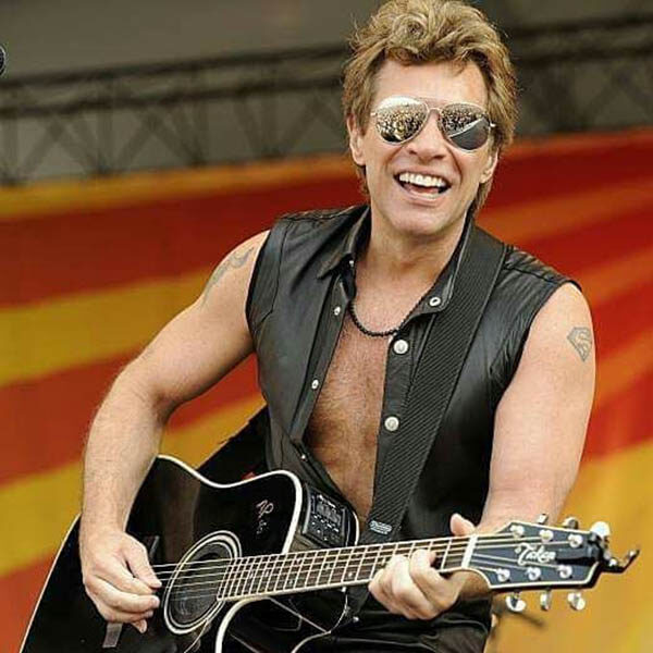 Jon Bon Jovi - famosos do signo de Peixes