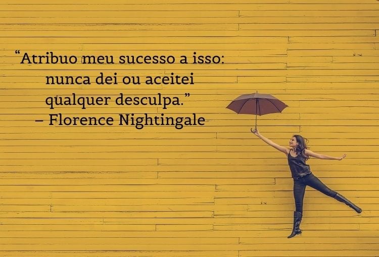 frase de mulheres empoderadas Florence Nightingale