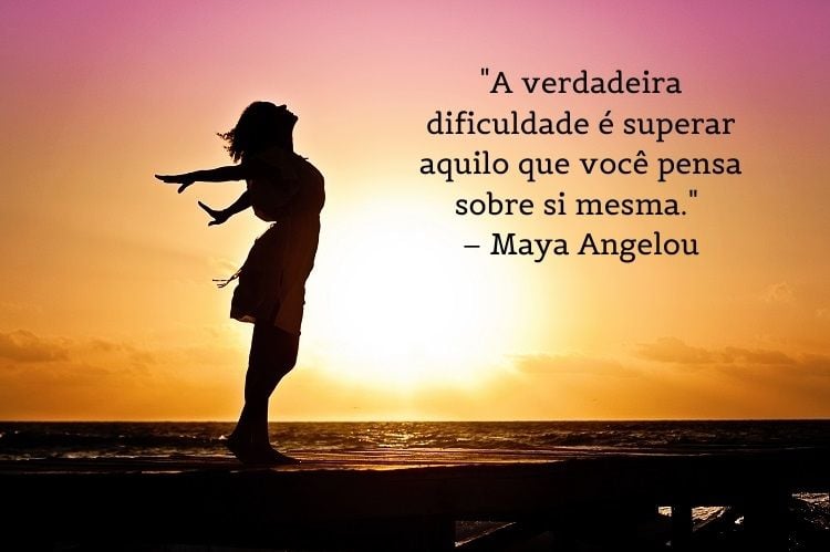 frase mulheres empoderadas Maya Angelou