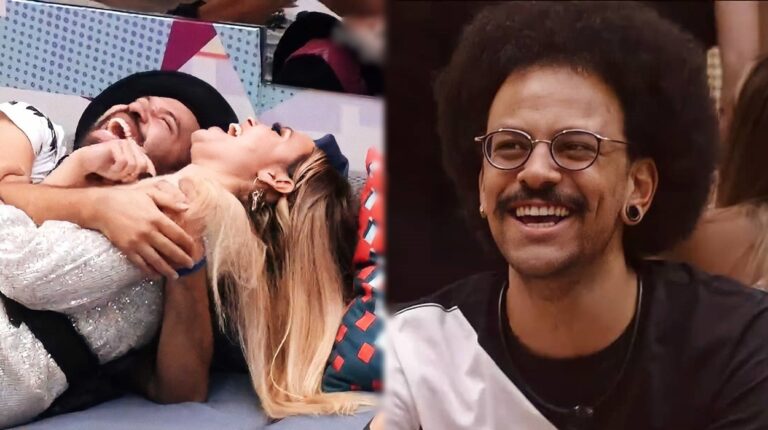 Brothers rindo no BBB 21.