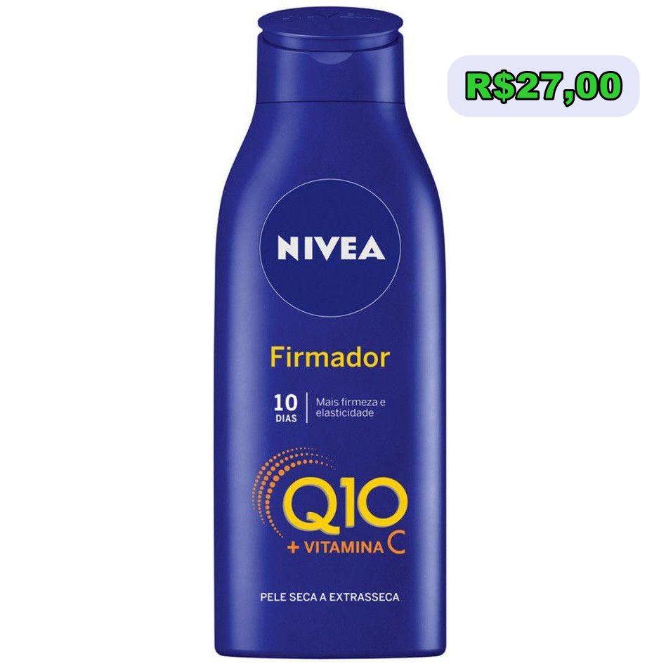 Hidratante Firmador Q10 Plus, da Nivea.