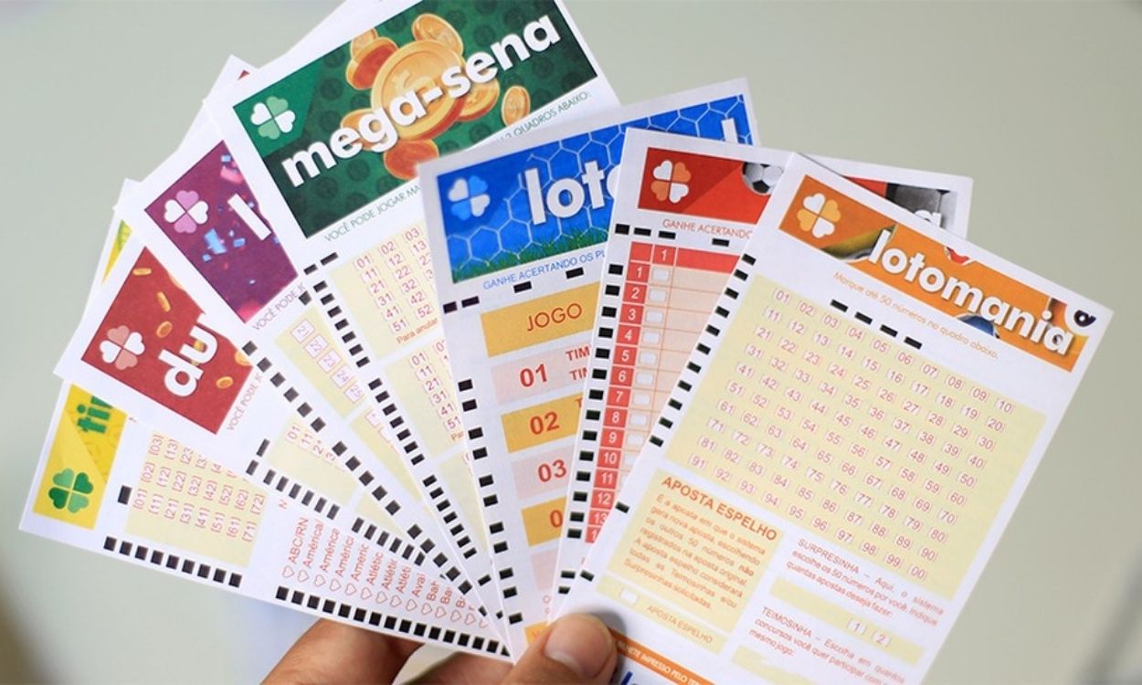 vários bilhetes de loterias - ganhar na loteria