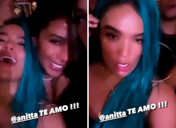 Anitta em festa nos Estados Unidos. Via Instagram