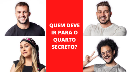 Votação Enquete BBB 21 + Paredão Falso Gshow: Arthur, Caio, Carla Diaz e João Luiz, quem você quer no quarto secreto?