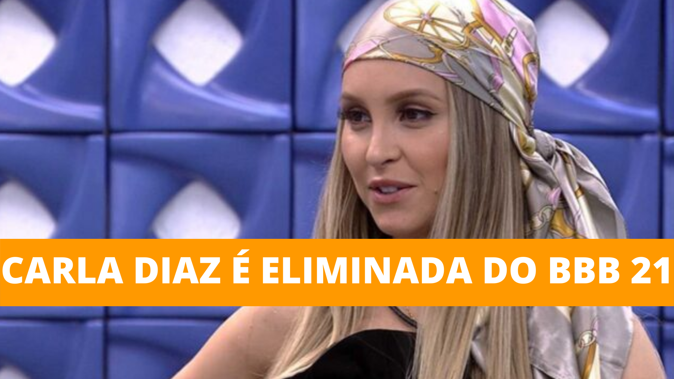 Carla Diaz é eliminada do BBB 21