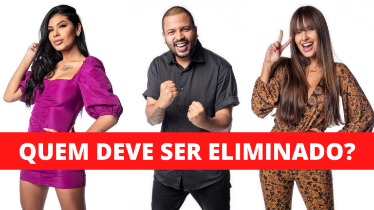 Pocah, Projota e Thaís estão no sétimo paredão do BBB 21