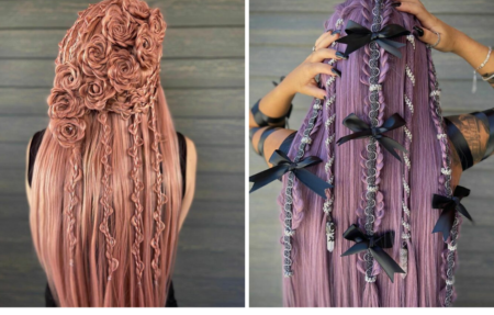 Cabeleireiro faz incríveis penteados com tranças e transforma pessoas em protagonistas de universo de fantasia (30 fotos)