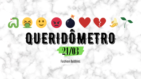 Queridômetro BBB 21 de domingo, dia 21/03