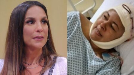 Ivete Sangalo e fã.