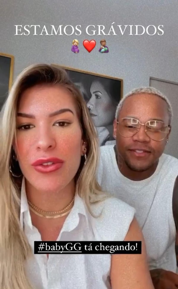 Lore Improta e Leo Santana anunciam gravidez - Reprodução