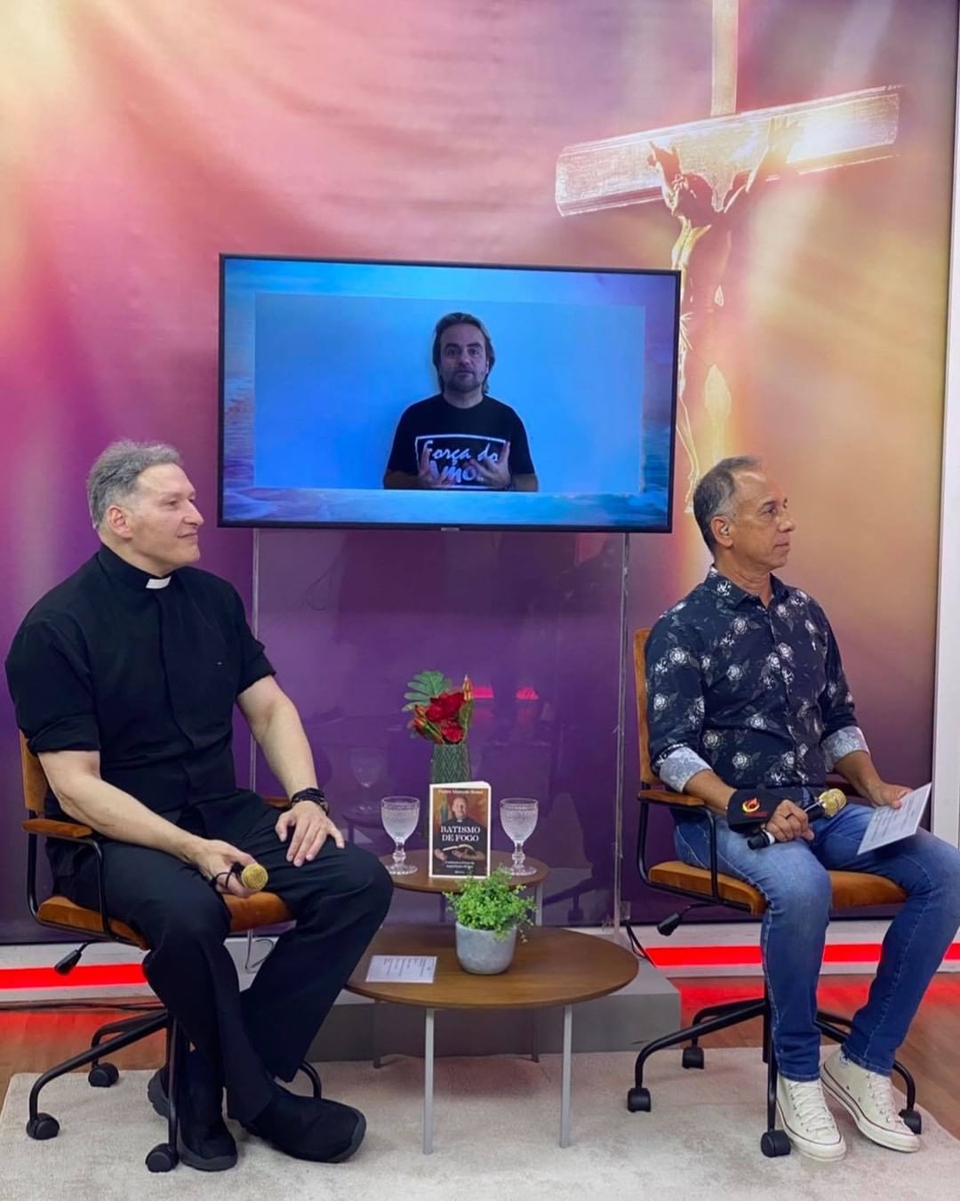 No programa Batismo de Fogo. No programa Batismo de Fogo.