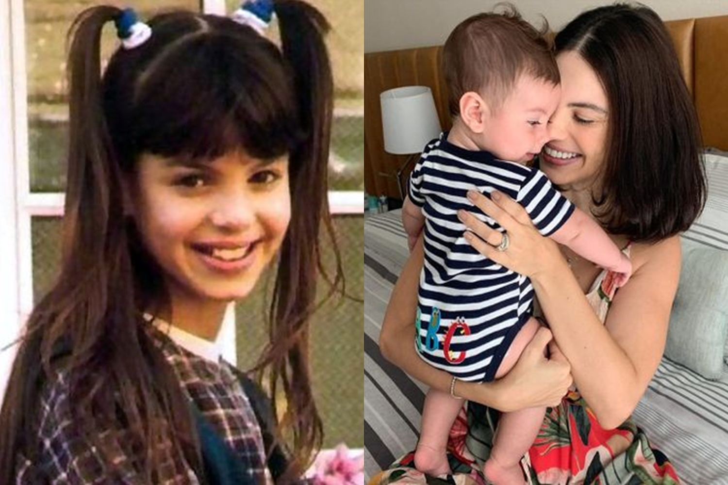 Sthefany Brito e filho. Sthefany Brito e filho.