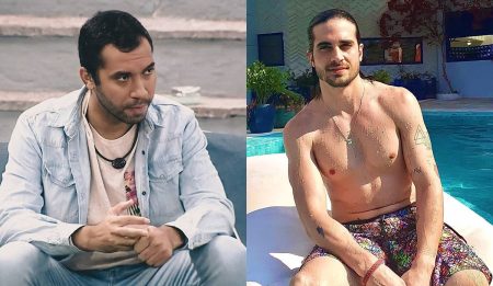 Gilberto e Fiuk no BBB 21.