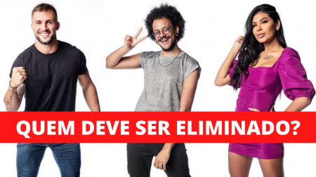 Arthur, João Luiz e Pocah estão no paredão