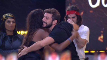 Caio venceu a prova do líder