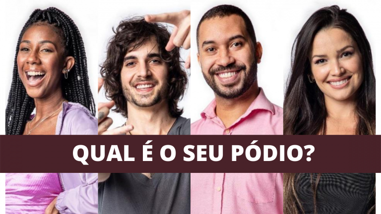 Enquete BBB 21 - Pódio Top 4