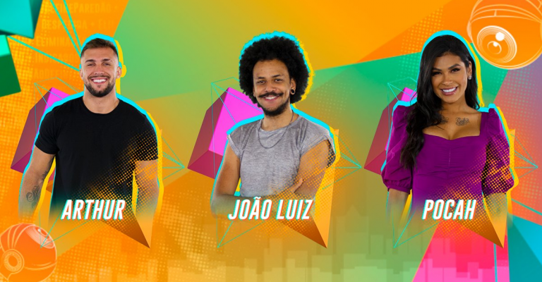 Quem sai do BBB: Arthur, João Luiz ou Pocah?