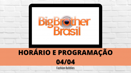 Que horas começa o BBB 21 hoje, dia 04/04?