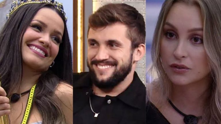 Arthur conta que amou Carla Diaz de verdade, mas que ficaria com Juliette fora do BBB 21 (montagem: Fashion Bubbles)