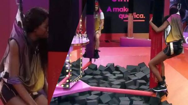Camilla de Luccas passa mal e é consolada pelos amigos do BBB 21 (montagem: Fashion Bubbles) Camilla de Luccas passa mal e é consolada pelos amigos do BBB 21 (montagem: Fashion Bubbles)