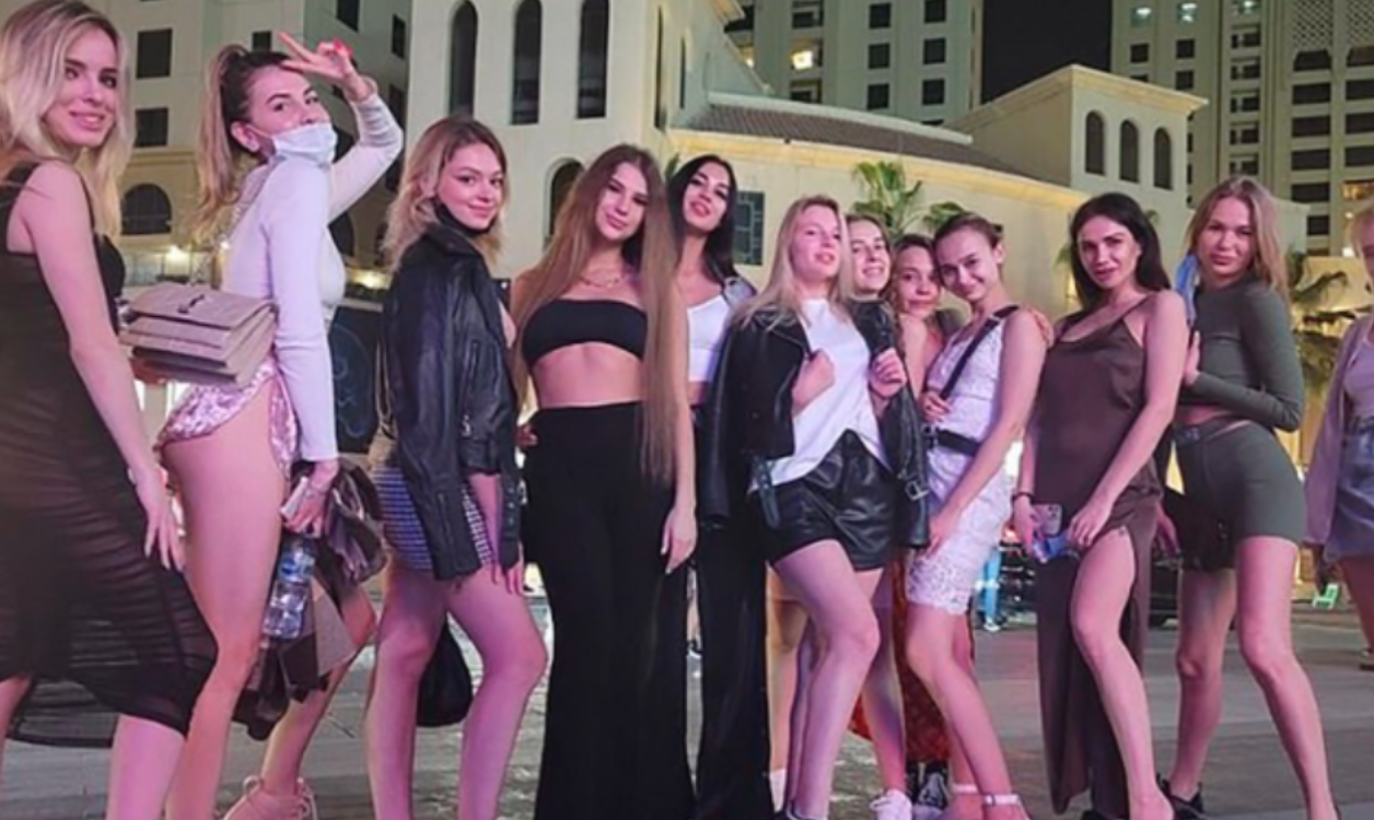 modelos em Dubai