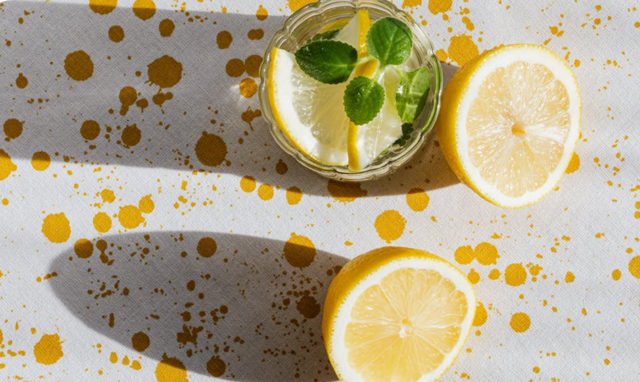 laranja laranja e hortelã