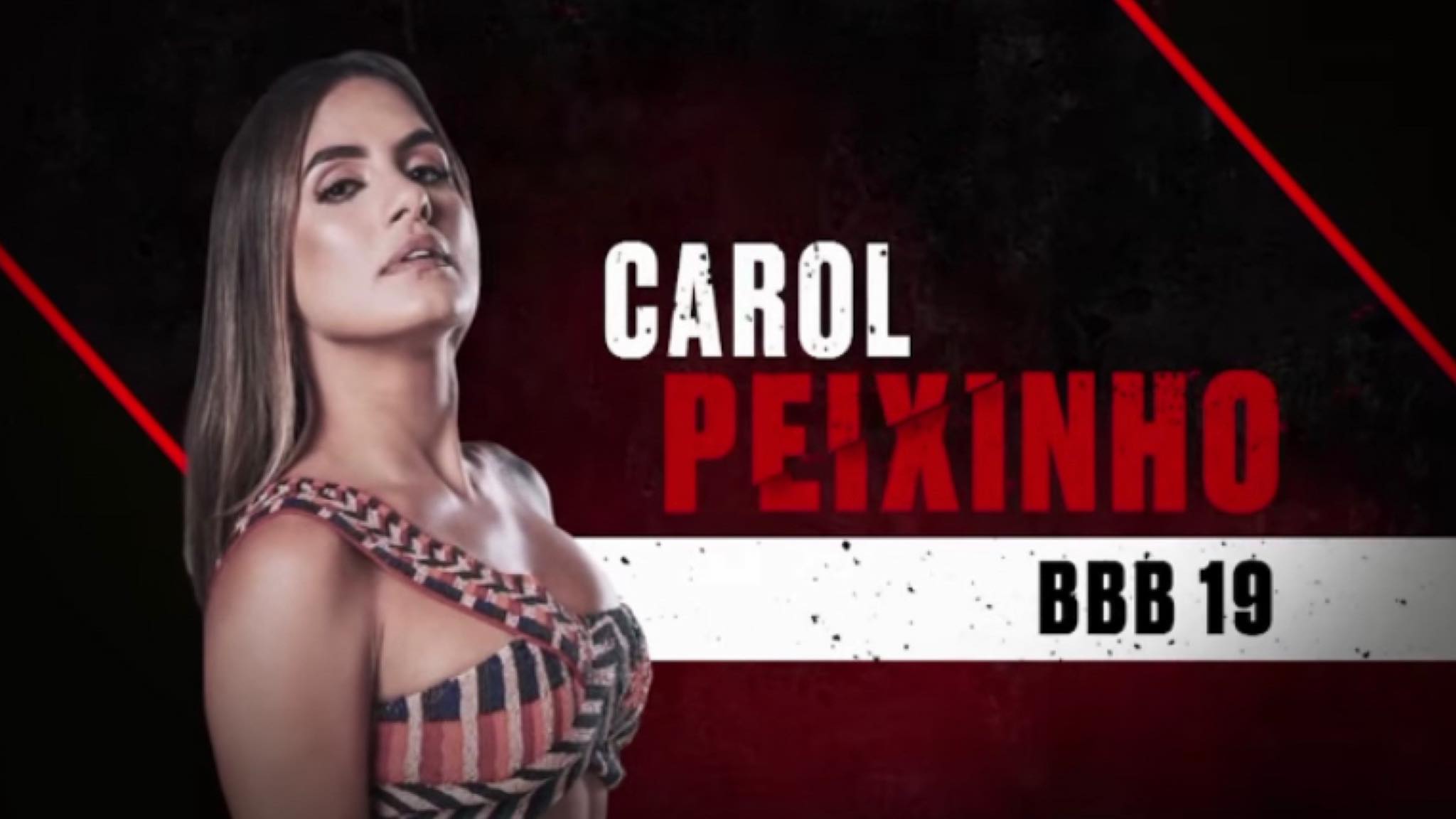 Carol Peixinho foi a finalista do BBB19 e agora enfrentará o No Limite 5 (imagem: divulgação/ Globo)