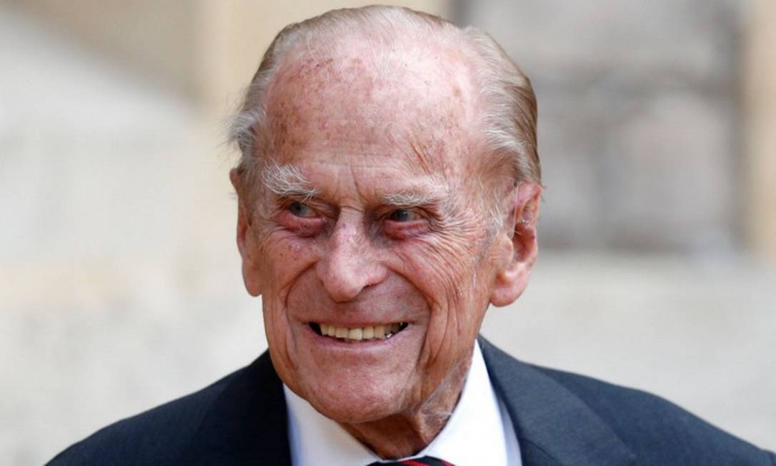 Príncipe Philip com 99 anos.