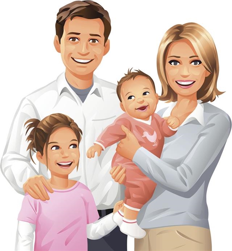 Família, desenho. Família, desenho.