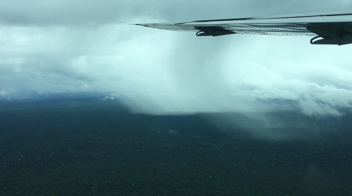 Foto dos 'rios voadores" na Amazônia ajudam a regular o clima do planeta e no abastecimento de água