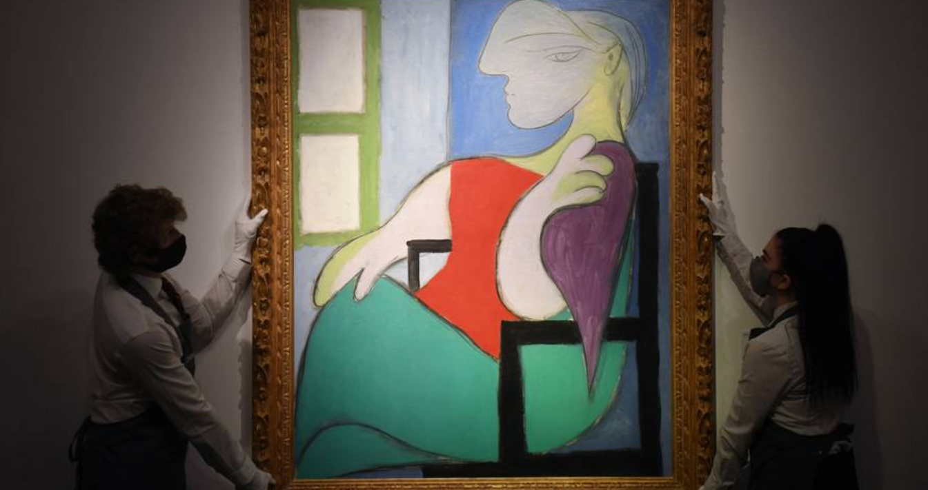 Femme assise près d'une fenêtre (Marie-Thérèse)