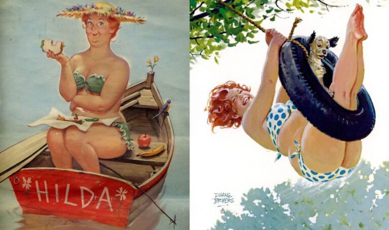 Pin-up Hilda de Duane Bryers.