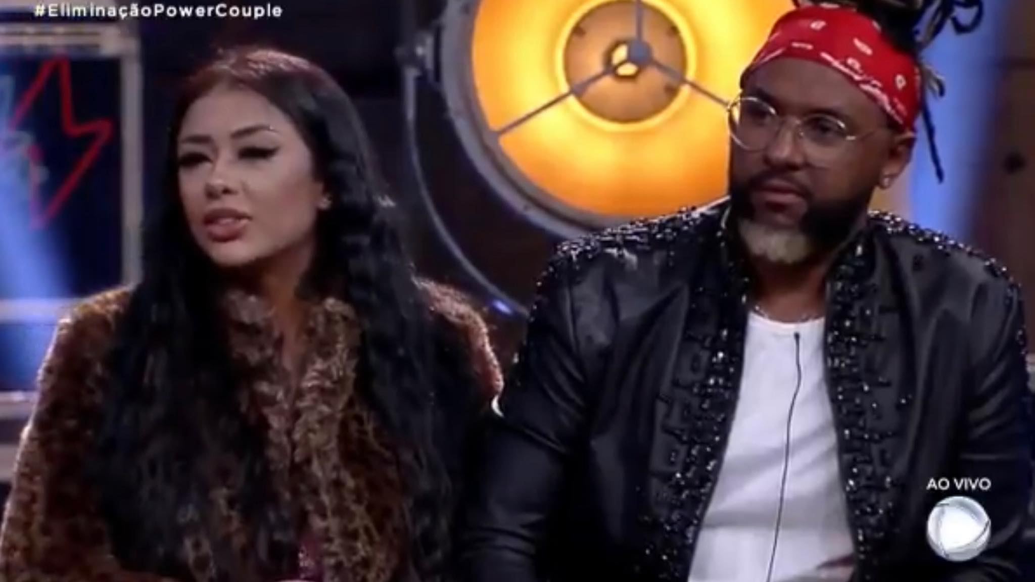 Medrado e Calytão escolhem os casais para destinar as heranças (imagem: reprodução Record TV) Medrado e Calytão escolhem os casais para destinar as heranças (imagem: reprodução Record TV)