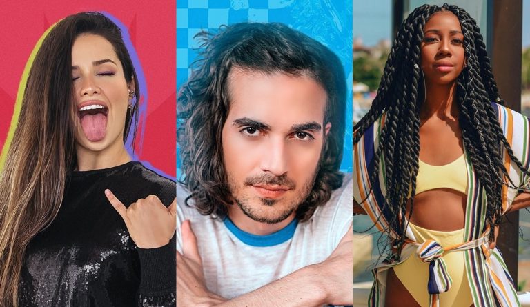 Juliette, Fiuk e Camilla de Lucas.