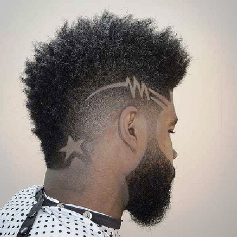 Cortes de cabelos afros masculinos