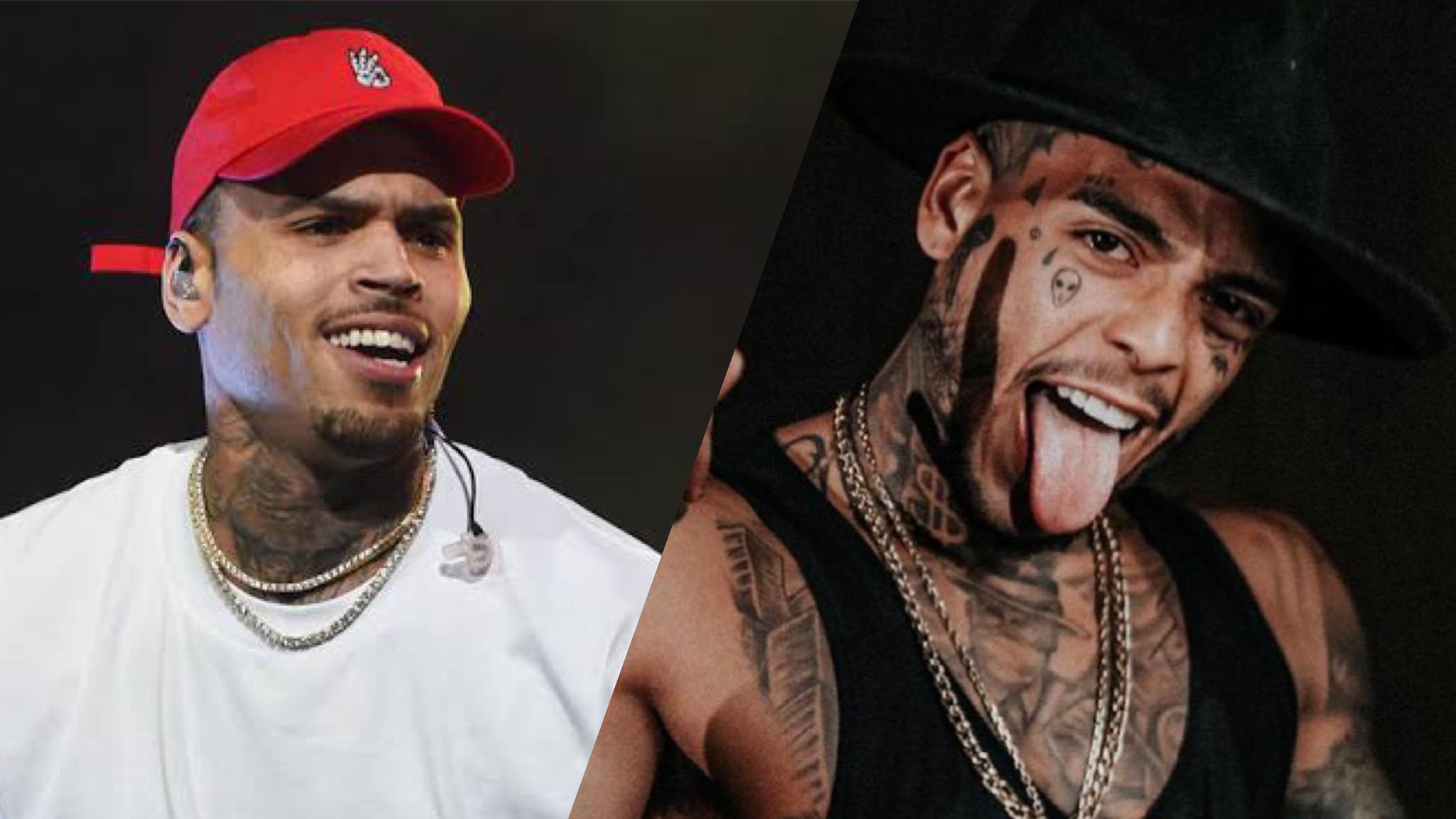 Chris Brown era uma das inspirações de Kevin (montagem: Fashion Bubbles)