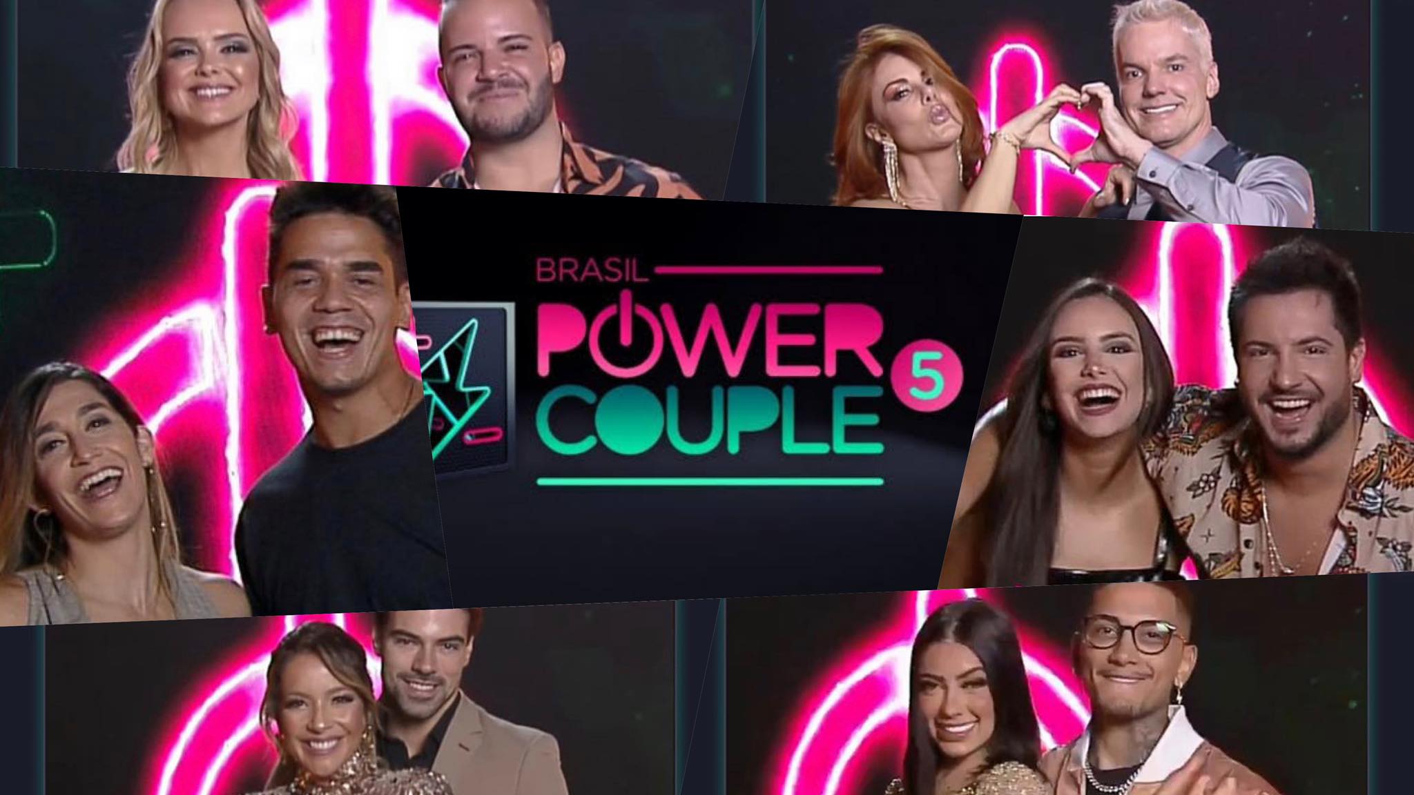 Record TV escalou 13 casais para a temporada do Power Couple (montagem: Fashion Bubble)