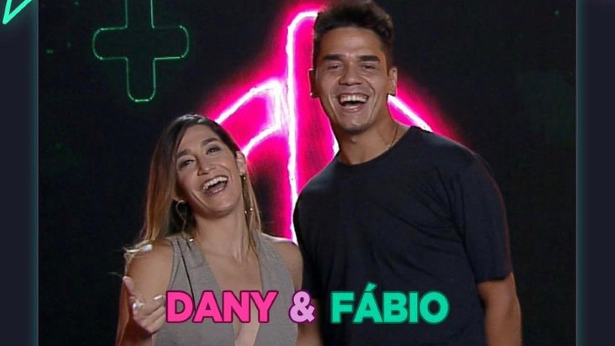 Daniele Hipólyto e Fábio Castro também estão no reality de casais da Record TV (imagem: divulgação)