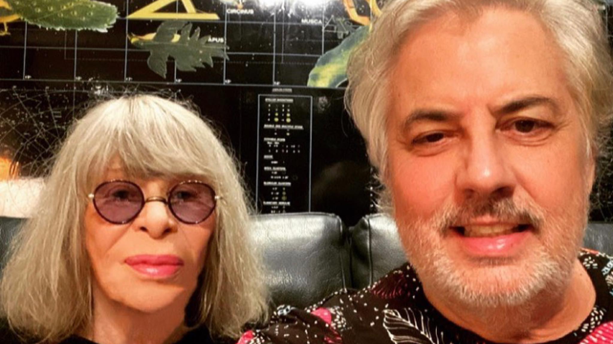 Rita Lee e Roberto de Carvalho estão juntos desde 1976 (imagem: Instagram)
